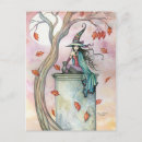 Recherche de halloween cartes postales Sorcière