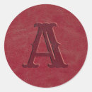 Recherche de texture en cuir autocollants Monogramme