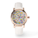 Recherche de multicolore montres Fleurs