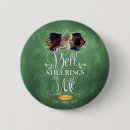 Recherche de cloches de vacances badges Santa claus