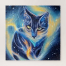 Recherche de chat cosmique puzzles Étoiles