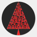 Recherche de triangles rouges autocollants Noël