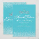 Recherche de aqua 16ans anniversaire invitations Étinceler