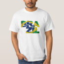 Recherche de chemise brésil tshirts Équipe