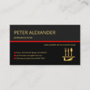 Recherche de chef privé cartes visite Restaurant