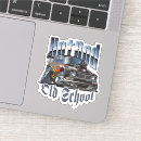Recherche de hot rod autocollants Rétro