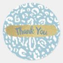 Recherche de léopard bleu autocollants Chic