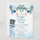 Recherche de baby shower noël invitations Bleu
