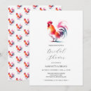 Recherche de de coq invitations Aquarelle