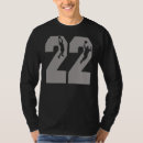 Recherche de numéro 22 tshirts Vingt deux