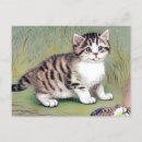 Recherche de chat pâques cartes postales Animal