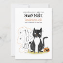 Recherche de chat halloween invitations Jack o lanterne