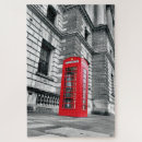 Recherche de cabine téléphonique puzzles Britannique