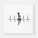 Recherche de instrument de musique magnets Trompette