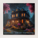 Recherche de manoir puzzles Maison hantée