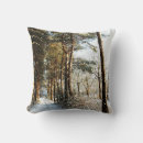 Recherche de chute de neige coussins Forêt