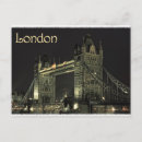 Recherche de pont de londres nuit cartes postales Travel