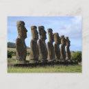 Recherche de moai cartes postales Île