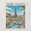 Recherche de style parisien cartes postales Tour eiffel