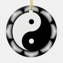 Recherche de yin et yang ornements Blanc