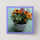 Recherche de goupille de fleur badges Marguerite