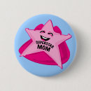 Recherche de maman drôle badges Enfant
