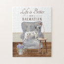 Recherche de dalmatien puzzles Chien