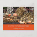 Recherche de thanksgiving rustique cartes postales Automne
