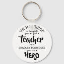 Recherche de teacher porteclés Thank you teacher