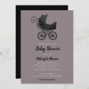 Recherche de stroller baby shower invitations Vintage