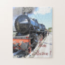 Recherche de train puzzles Anniversaire