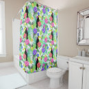 Recherche de perroquet rideaux douche Moderne