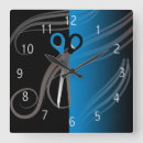 Recherche de ciseaux coiffeur horloges Styliste
