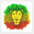 Recherche de drapeau rasta autocollants Lion