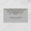 Recherche de bois et dentelle cartes visite Élégant