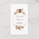 Recherche de couronne vintage cartes visite Aquarelle