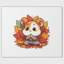 Recherche de hamster papier cadeau Automne