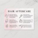 Recherche de soins capillaires cartes visite Salon de beauté