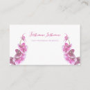 Recherche de fleurs violet cartes visite Customer