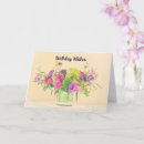 Recherche de joli vase vœux cartes Bouquet
