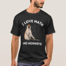 Recherche de math teacher tshirts Singe