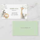 Recherche de animaux de safari cartes visite Enfants