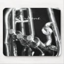 Recherche de laiton tapis souris Noir