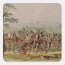 Recherche de tribus indiennes autocollants Catlin