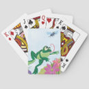 Recherche de grenouille jeux de cartes Illustration
