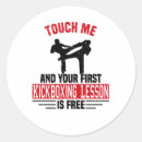 Recherche de kickboxing autocollants Self defense
