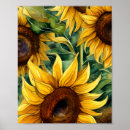 Recherche de triptyque posters Tournesol