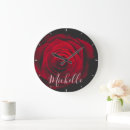 Recherche de rose rouge vintage horloges Amour