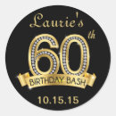 Recherche de soixantième anniversaire autocollants Diamant