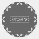 Recherche de origan autocollants Étiquettes d'épices